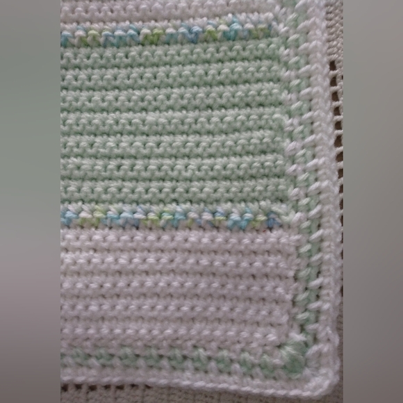NWOT Handcrafted Baby Afghan - Picture 2 of 5